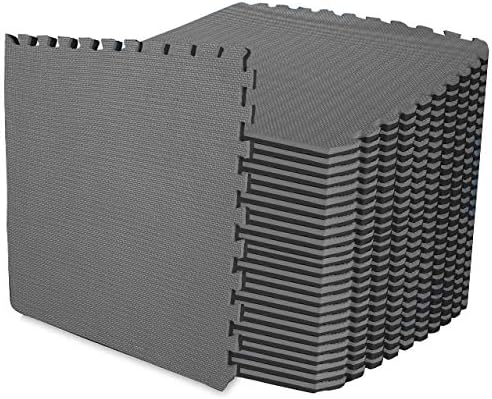 Extra Thick 2cm EVA Foam Interlocking Exercise Mats – Non-Slip Gym Flooring Tiles for Home Workouts